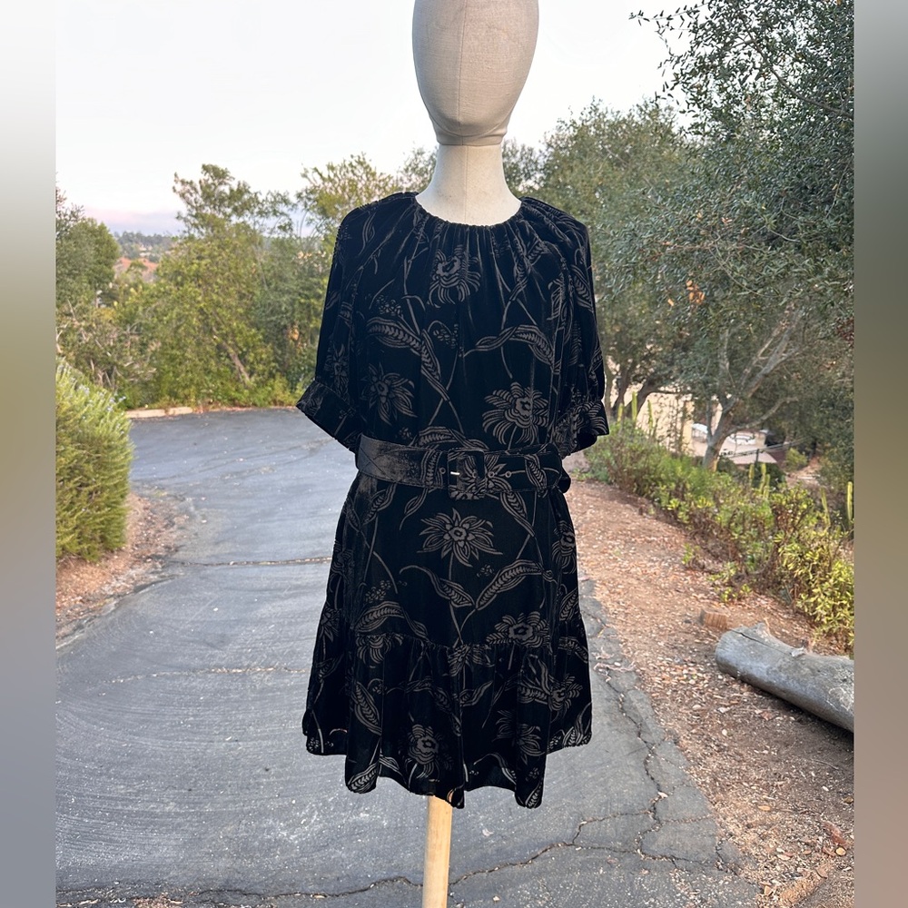 Ted Baker Tilliiy Velvet Mini Dress NWT(size M)